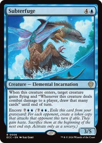 Subterfuge - Commander: Lorwyn Eclipsed (ECC) #6 - Rare Magic: The Gathering Trading Card