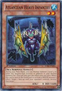 Atlantean Heavy Infantry - Structure Deck: Realm of the Sea Emperor (SDRE) #SDRE-EN004 - Common / Short Print YuGiOh Trading Card