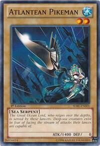 Atlantean Pikeman - Structure Deck: Realm of the Sea Emperor (SDRE) #SDRE-EN005 - Common / Short Print YuGiOh Trading Card