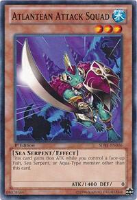 Atlantean Attack Squad - Structure Deck: Realm of the Sea Emperor (SDRE) #SDRE-EN006 - Common / Short Print YuGiOh Trading Card