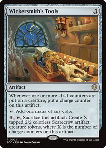 Wickersmith's Tools - Commander: Lorwyn Eclipsed (ECC) #21 - Rare Magic: The Gathering Trading Card
