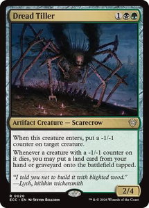 Dread Tiller - Commander: Lorwyn Eclipsed (ECC) #20 - Rare Magic: The Gathering Trading Card