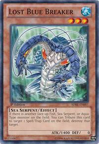 Lost Blue Breaker - Structure Deck: Realm of the Sea Emperor YuGiOh trading card