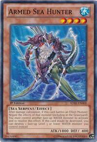 Armed Sea Hunter - Structure Deck: Realm of the Sea Emperor (SDRE) #SDRE-EN008 - Common / Short Print YuGiOh Trading Card