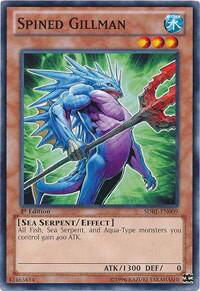 Spined Gillman - Structure Deck: Realm of the Sea Emperor (SDRE) #SDRE-EN009 - Common / Short Print YuGiOh Trading Card