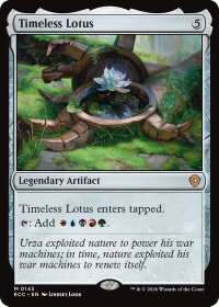 Timeless Lotus - Commander: Lorwyn Eclipsed (ECC) #143 - Mythic Rare Magic: The Gathering Trading Card