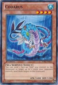 Codarus - Structure Deck: Realm of the Sea Emperor (SDRE) #SDRE-EN012 - Common / Short Print YuGiOh Trading Card