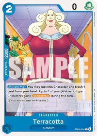 Terracotta - The Azure Sea's Seven (OP14) #EB04-024 - Common One Piece Trading Card