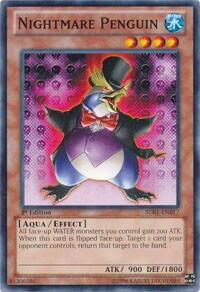 Nightmare Penguin - Structure Deck: Realm of the Sea Emperor (SDRE) #SDRE-EN017 - Common / Short Print YuGiOh Trading Card