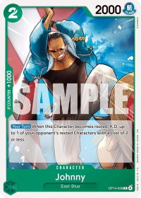 Johnny - The Azure Sea's Seven (OP14) #OP14-028 - Common One Piece Trading Card