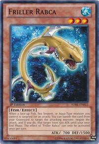 Friller Rabca trading card from Structure Deck: Realm of the Sea Emperor Friller Rabca - Structure Deck: Realm of the Sea Emperor YuGiOh trading card