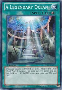 A Legendary Ocean - Structure Deck: Realm of the Sea Emperor YuGiOh trading card