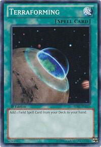Terraforming - Structure Deck: Realm of the Sea Emperor (SDRE) #SDRE-EN025 - Common / Short Print YuGiOh Trading Card
