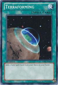 Terraforming trading card from Structure Deck: Realm of the Sea Emperor Terraforming - Structure Deck: Realm of the Sea Emperor YuGiOh trading card