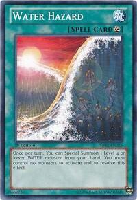 Water Hazard - Structure Deck: Realm of the Sea Emperor (SDRE) #SDRE-EN026 - Common / Short Print YuGiOh Trading Card