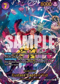 Eustass"Captain"Kid - EB04-039 (SP) - The Azure Sea's Seven (OP14) #EB04-039 - Rare One Piece Trading Card