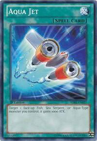 Aqua Jet - Structure Deck: Realm of the Sea Emperor (SDRE) #SDRE-EN027 - Common / Short Print YuGiOh Trading Card