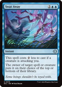 Swat Away - Lorwyn Eclipsed (ECL) #75 - Uncommon Magic: The Gathering Trading Card