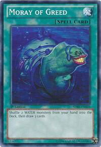 Moray of Greed - Structure Deck: Realm of the Sea Emperor (SDRE) #SDRE-EN029 - Common / Short Print YuGiOh Trading Card
