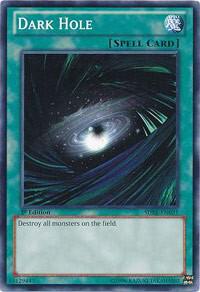 Dark Hole trading card from Structure Deck: Realm of the Sea Emperor Dark Hole - Structure Deck: Realm of the Sea Emperor YuGiOh trading card