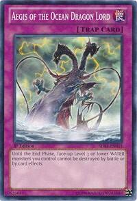Aegis of the Ocean Dragon Lord - Structure Deck: Realm of the Sea Emperor (SDRE) #SDRE-EN033 - Common / Short Print YuGiOh Trading Card
