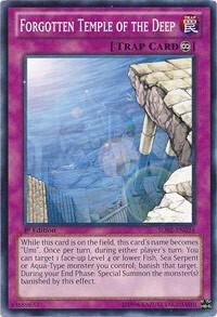 Forgotten Temple of the Deep - Structure Deck: Realm of the Sea Emperor YuGiOh trading card