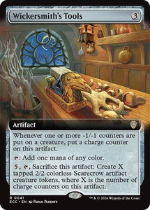 Wickersmith's Tools (Extended Art) - Commander: Lorwyn Eclipsed (ECC) #41 - Rare Magic: The Gathering Trading Card