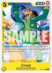 Usopp - Starter Deck 29: Egghead (ST-29) #ST29-002 - Common One Piece Trading Card