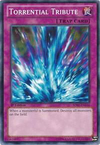 Torrential Tribute - Structure Deck: Realm of the Sea Emperor (SDRE) #SDRE-EN036 - Common / Short Print YuGiOh Trading Card