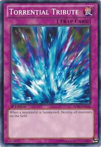 Torrential Tribute - Structure Deck: Realm of the Sea Emperor YuGiOh trading card