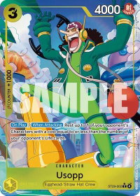 Usopp (Full Art) - Starter Deck 29: Egghead (ST-29) #ST29-002 - Common One Piece Trading Card