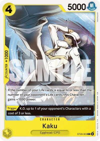Kaku - Starter Deck 29: Egghead (ST-29) #ST29-003 - Common One Piece Trading Card
