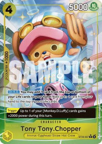 Tony Tony.Chopper (Full Art) - Starter Deck 29: Egghead (ST-29) #ST29-007 - Common One Piece Trading Card