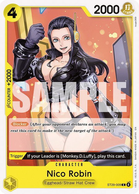 Nico Robin - Starter Deck 29: Egghead One Piece trading card