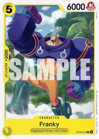 Franky - Starter Deck 29: Egghead (ST-29) #ST29-010 - Common One Piece Trading Card