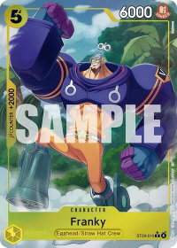 Franky (Full Art) - Starter Deck 29: Egghead (ST-29) #ST29-010 - Common One Piece Trading Card