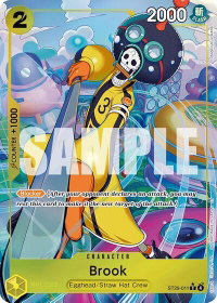 Brook (Full Art) - Starter Deck 29: Egghead (ST-29) #ST29-011 - Common One Piece Trading Card