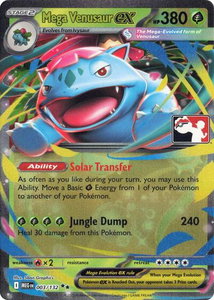 Mega Venusaur ex - 003/132 - Prize Pack Series Cards #003/132 - Double Rare Pokémon Trading Card