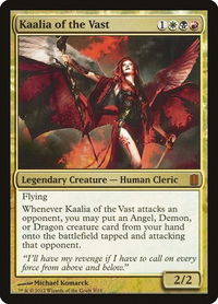 Kaalia of the Vast - Commander's Arsenal (CM1) #9 - Mythic Magic: The Gathering Trading Card