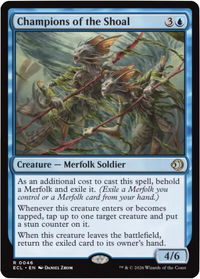 Champions of the Shoal - Lorwyn Eclipsed (ECL) #46 - Rare Magic: The Gathering Trading Card