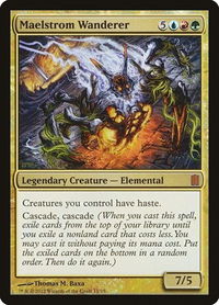 Maelstrom Wanderer - Commander's Arsenal (CM1) #11 - Mythic Magic: The Gathering Trading Card