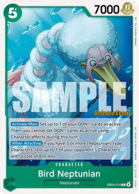 Bird Neptunian - The Azure Sea's Seven Release Event Cards (OP14 RE) #EB04-016 - Common One Piece Trading Card