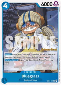 Bluegrass - The Azure Sea's Seven Release Event Cards (OP14 RE) #EB04-026 - Common One Piece Trading Card