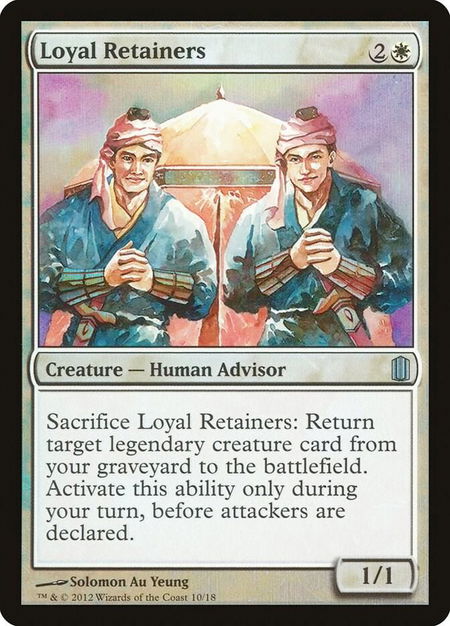 Loyal Retainers - Commander's Arsenal Magic: The Gathering trading card