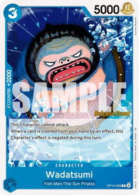 Wadatsumi - The Azure Sea's Seven Release Event Cards (OP14 RE) #OP14-056 - Common One Piece Trading Card