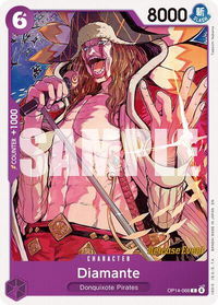 Diamante - The Azure Sea's Seven Release Event Cards (OP14 RE) #OP14-066 - Common One Piece Trading Card