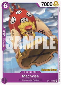 Machvise - The Azure Sea's Seven Release Event Cards (OP14 RE) #OP14-073 - Common One Piece Trading Card