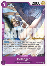 Dellinger - The Azure Sea's Seven Release Event Cards (OP14 RE) #OP14-067 - Uncommon One Piece Trading Card