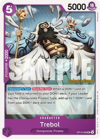 Trebol - The Azure Sea's Seven Release Event Cards (OP14 RE) #OP14-068 - Uncommon One Piece Trading Card