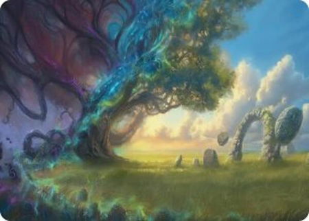 Morningtide's Light Art Card - Art Series: Lorwyn Eclipsed Magic: The Gathering trading card